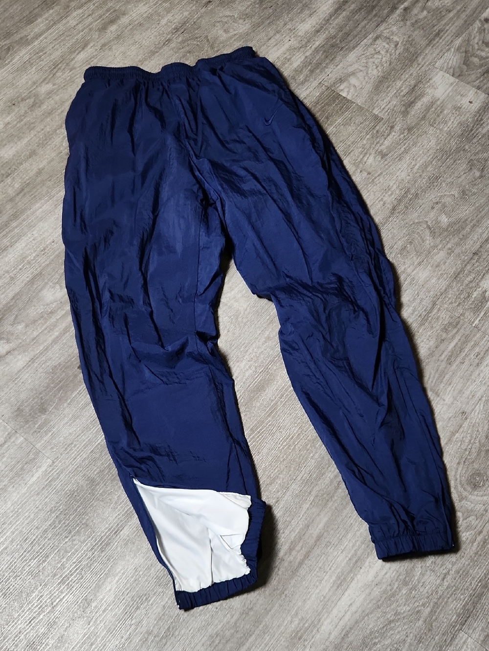 Vintage Nike Navy Track Pants Lined